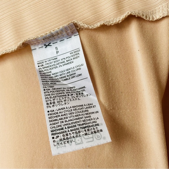 BANANA REPUBLIC | Sleeveless Blush Waterfall Top - Picture 9 of 13